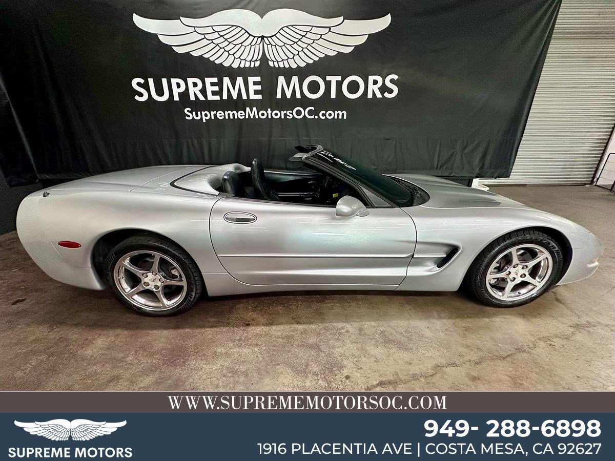 Used 2001 Chevrolet Corvette Convertible w/ Preferred Equipment Group2