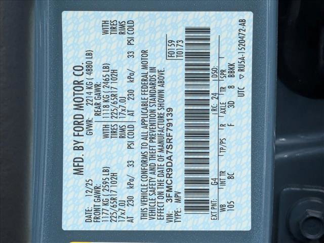 New 2025 Ford Bronco Sport Badlands w/ Badlands Tech Package image 17