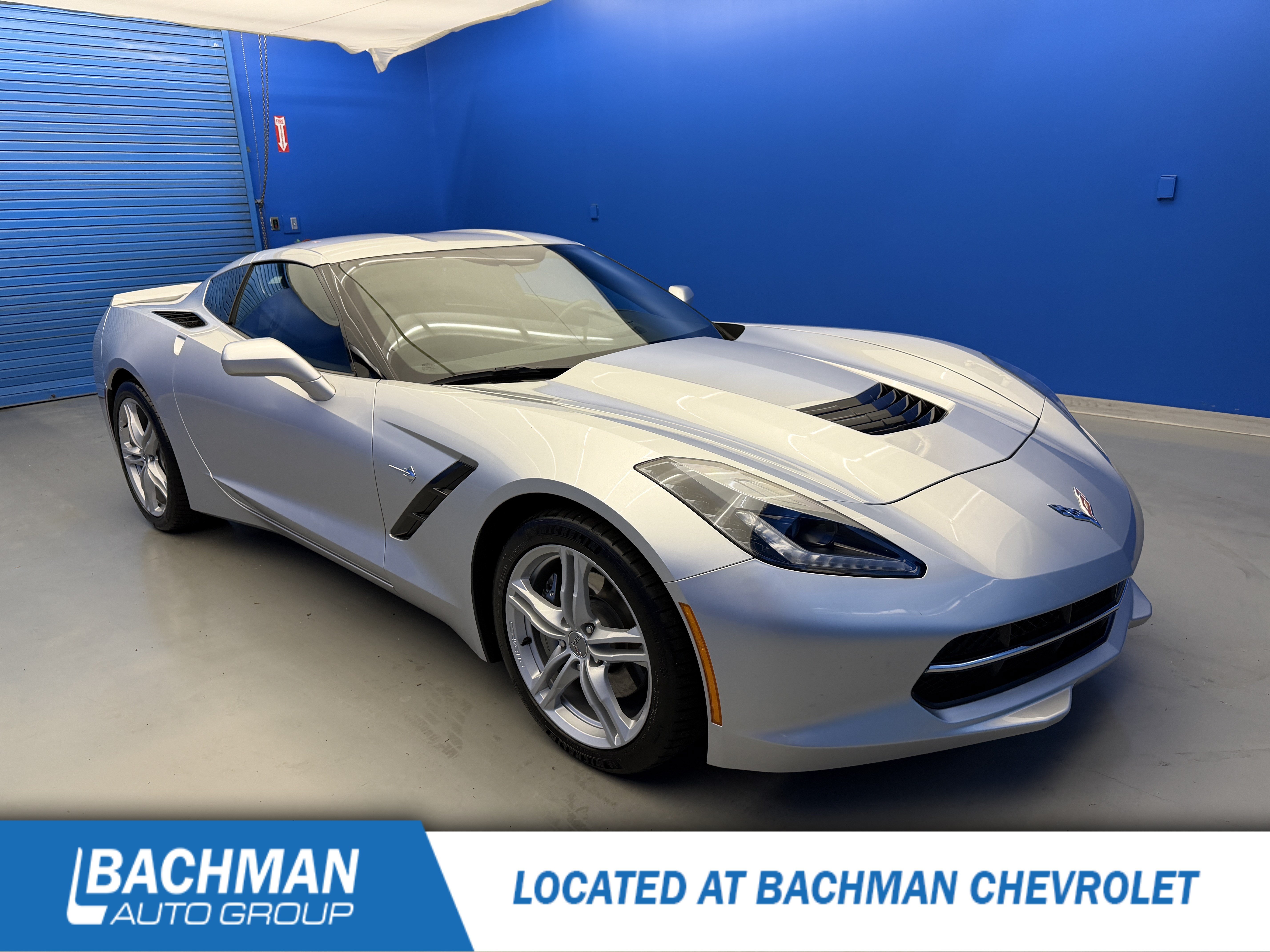 Used 2017 Chevrolet Corvette Stingray Coupe w/ Battery Protection Package RWD image 1