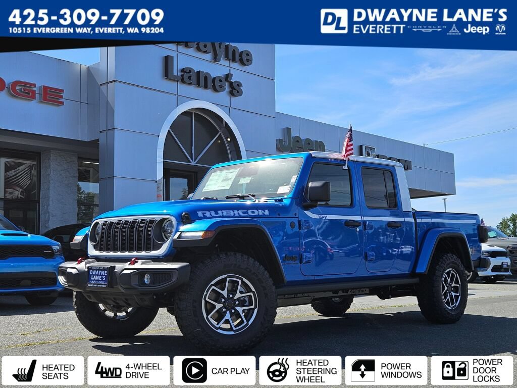 New 2026 Jeep Gladiator Rubicon w/ Whitecap Package AWD/4WD image 1