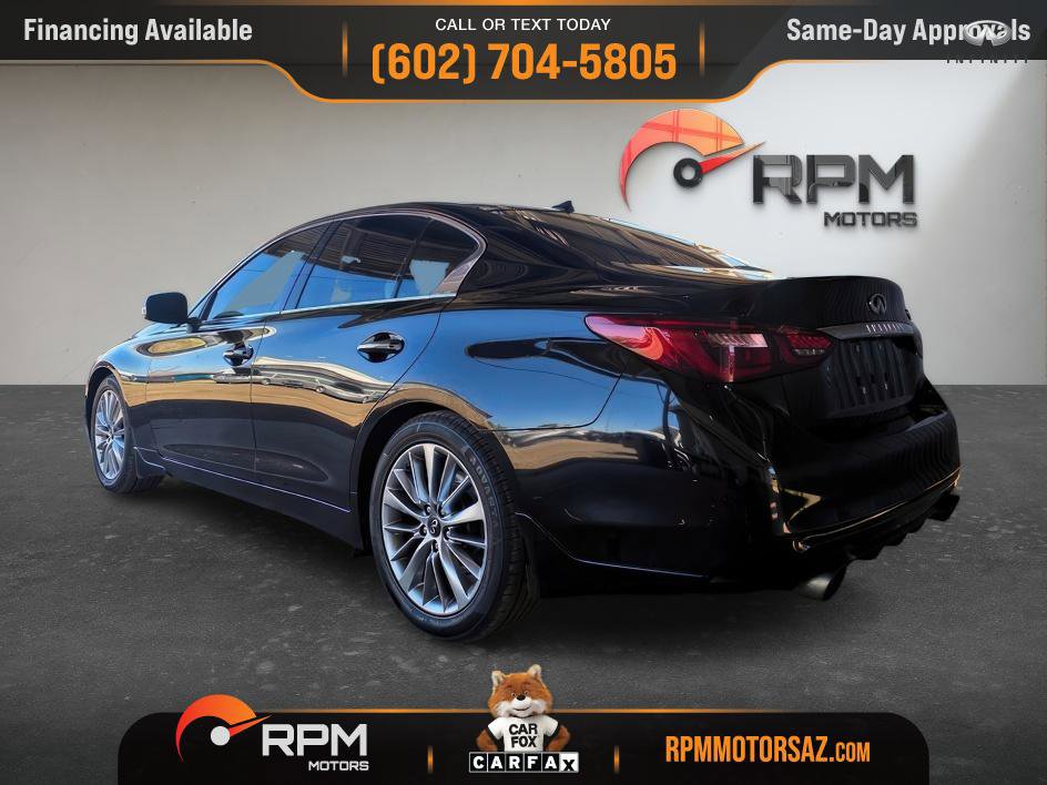 Used 2018 INFINITI Q50 Luxe w/ Cargo Package (L95) RWD image 22