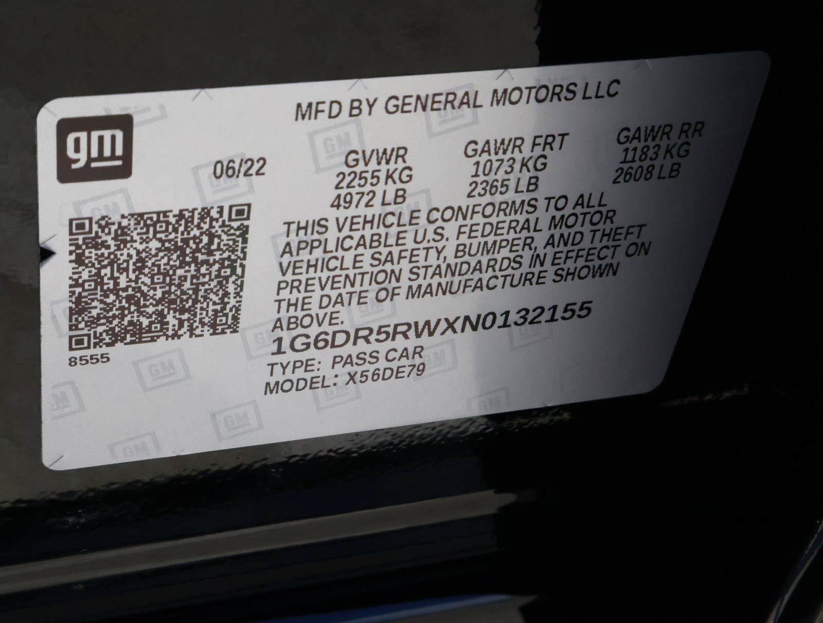 Certified 2022 Cadillac CT5 V w/ Premium Package RWD image 25