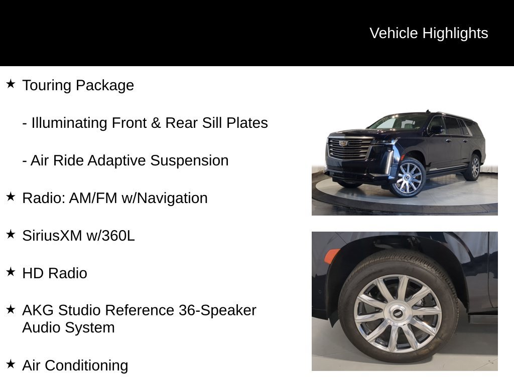 Used 2023 Cadillac Escalade ESV Premium Luxury Platinum AWD/4WD image 32