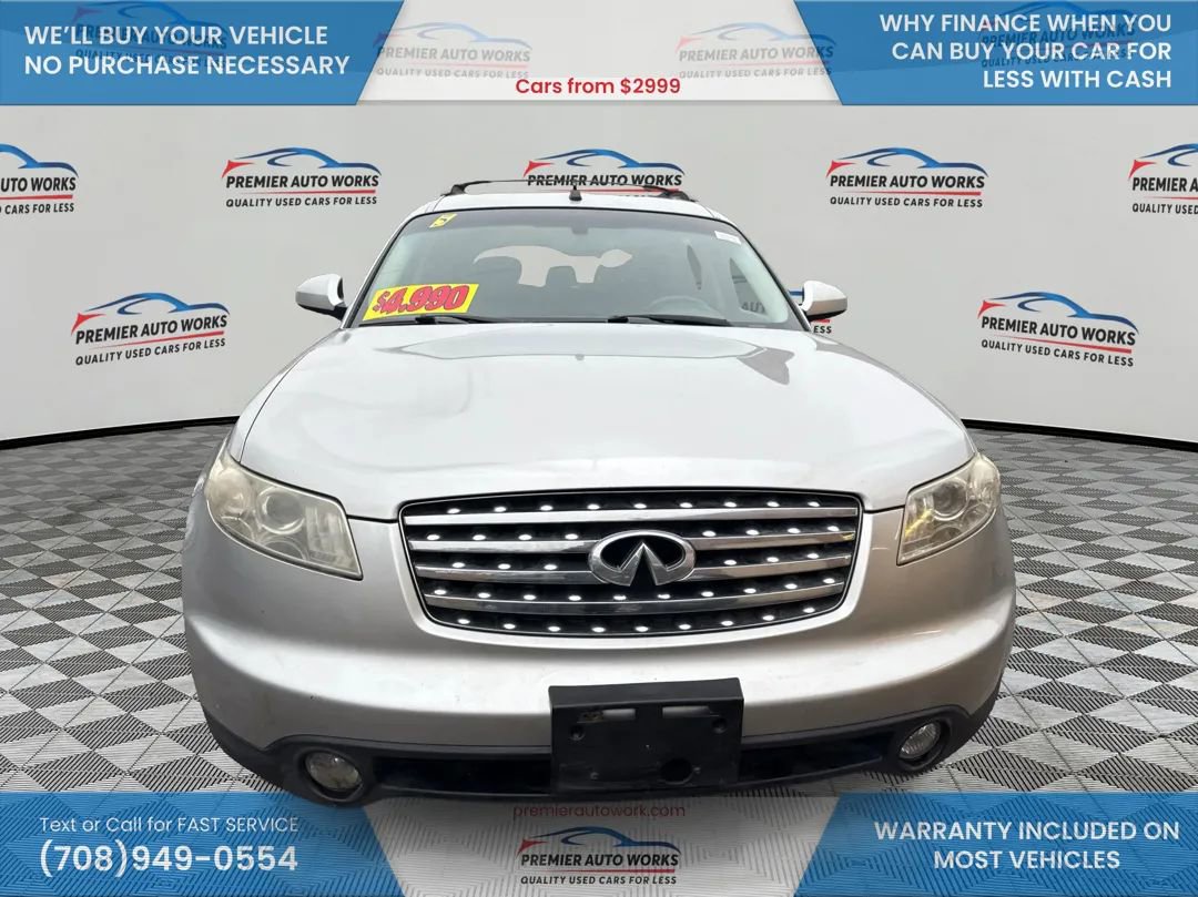 Used 2005 INFINITI FX35 AWD w/ (P01) Touring Pkg image 2