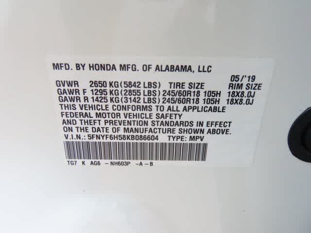 Used 2019 Honda Pilot EX-L image 29
