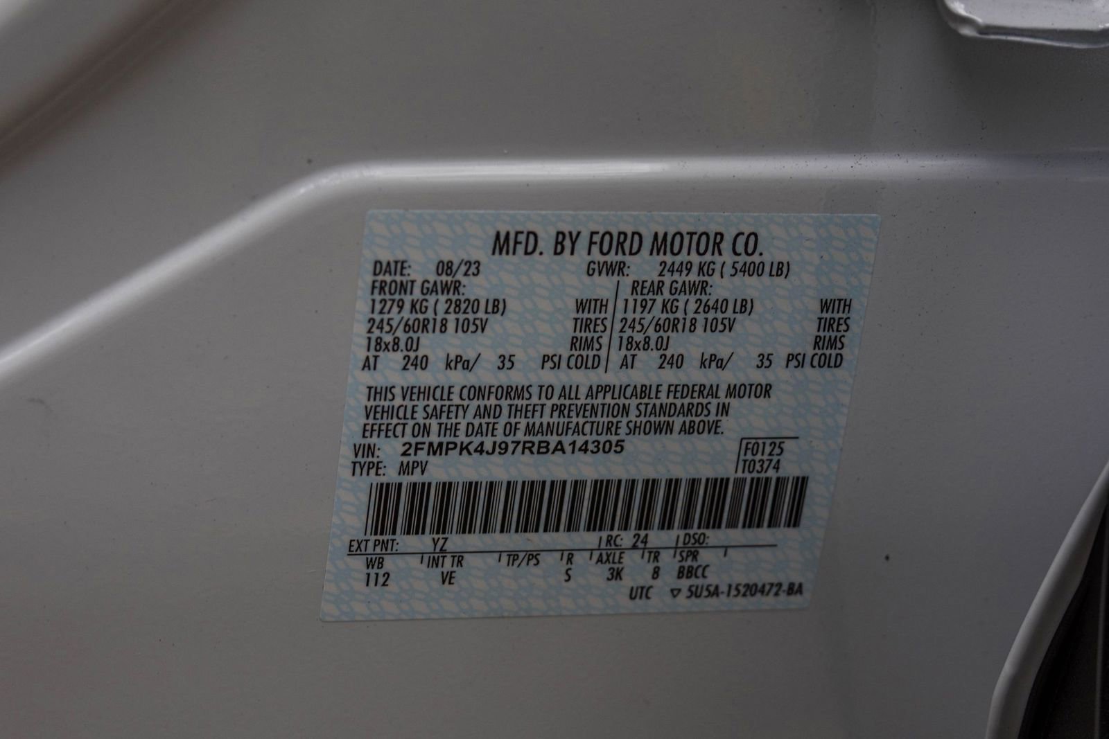 New 2024 Ford Edge SEL w/ Convenience Package image 38