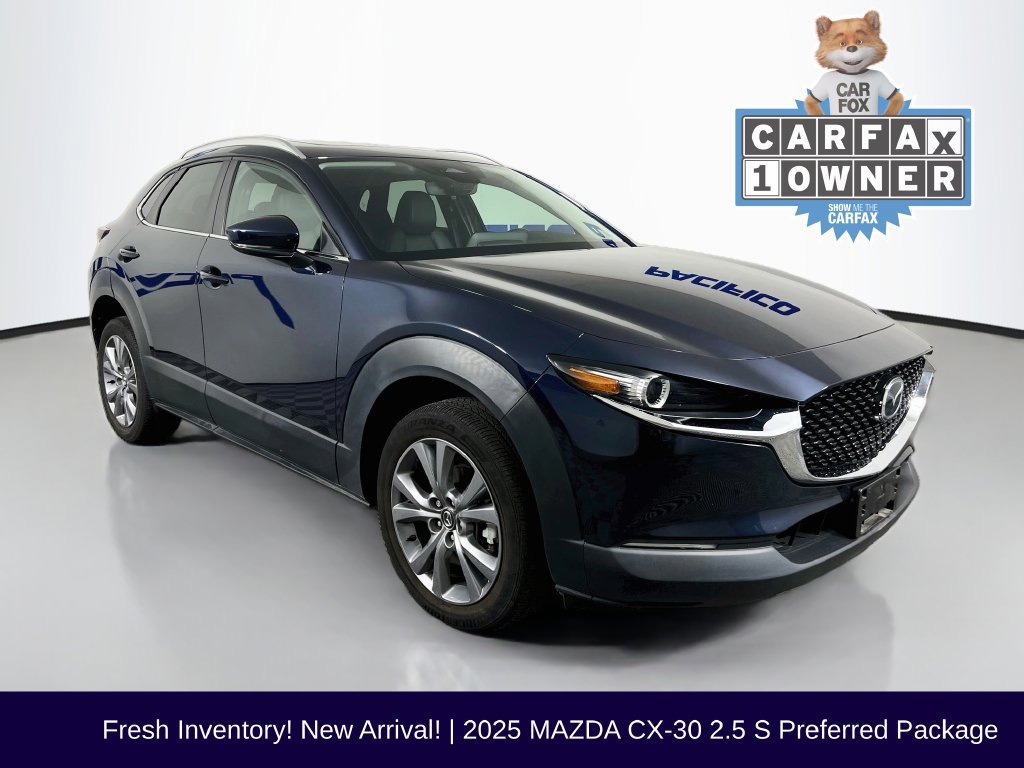 Used 2025 MAZDA CX-30 AWD 2.5 S w/ Preferred Package image 1