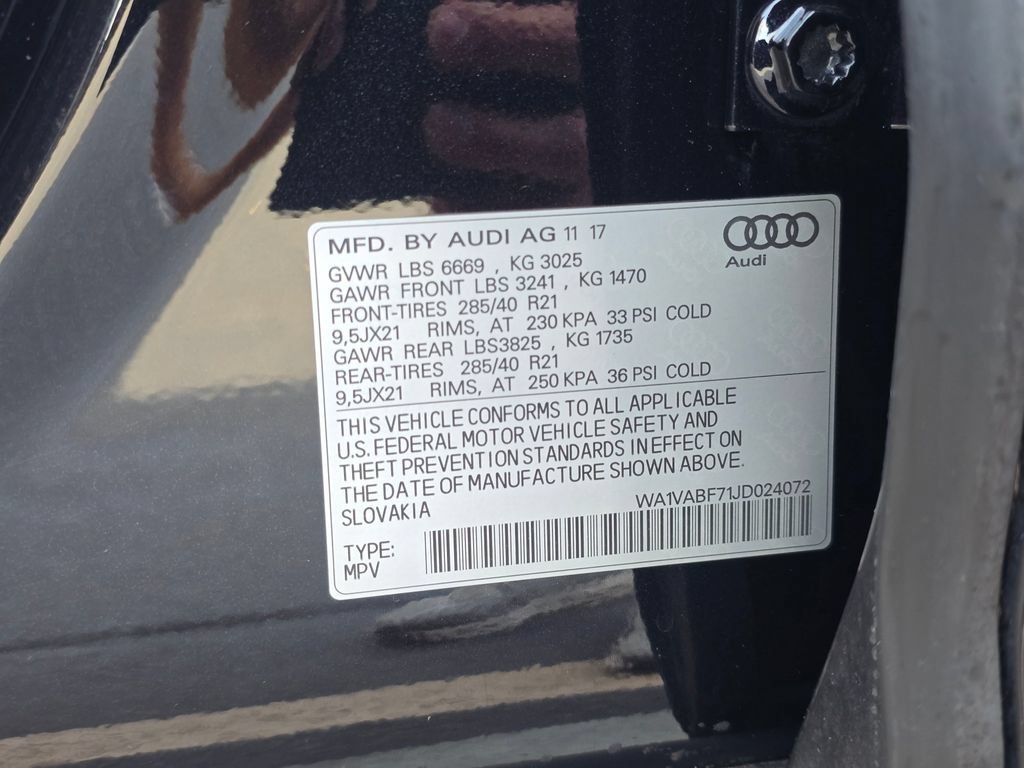Used 2018 Audi Q7 3.0T Prestige w/ Prestige Package AWD/4WD image 38