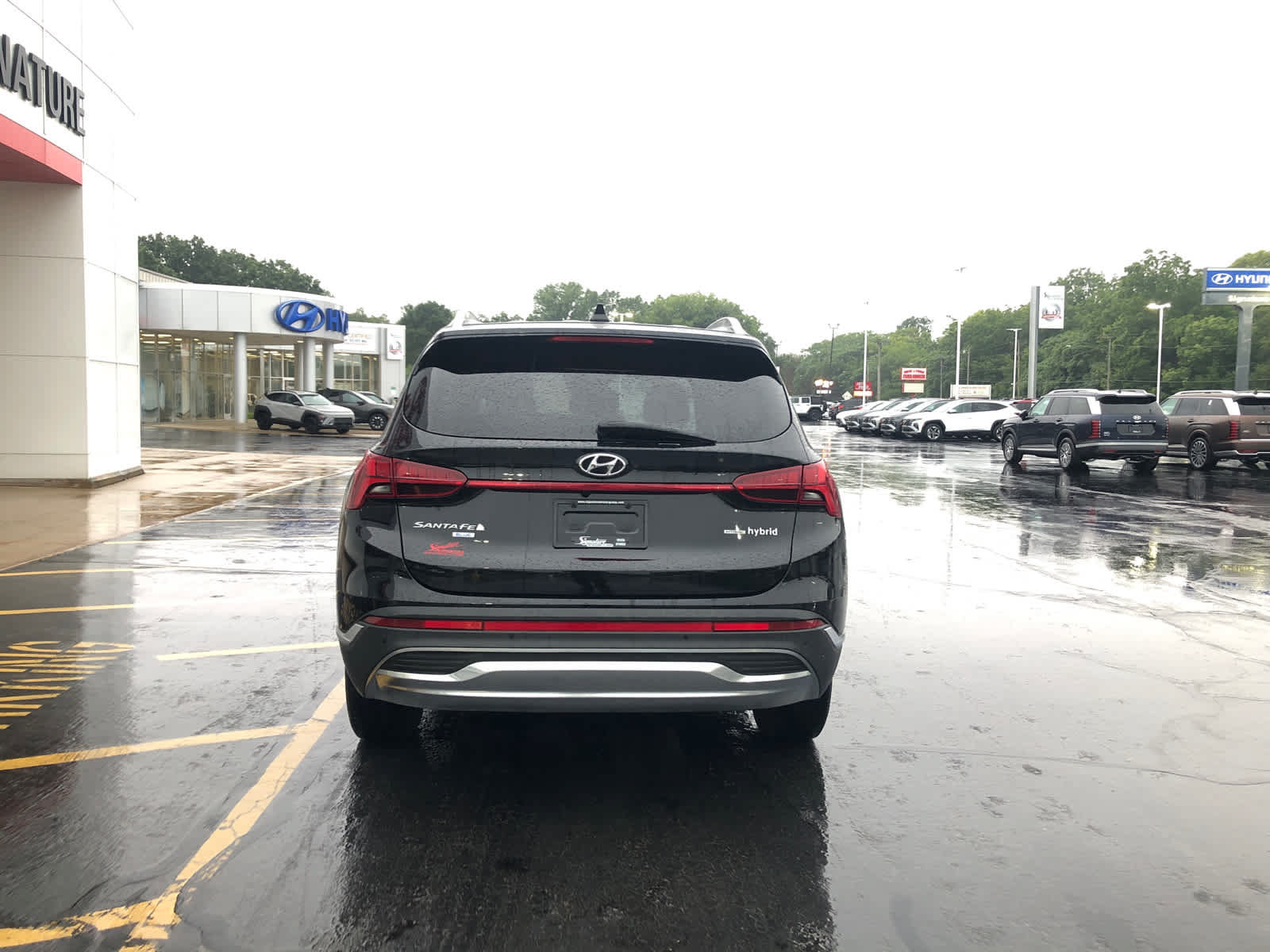 Used 2023 Hyundai Santa Fe Blue AWD/4WD image 6