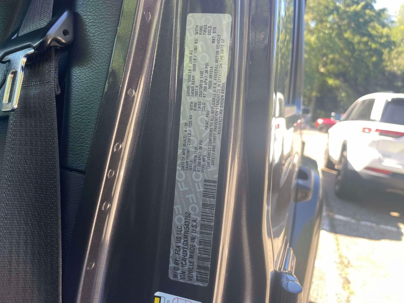Used 2021 Jeep Wrangler Unlimited Sahara AWD/4WD image 18