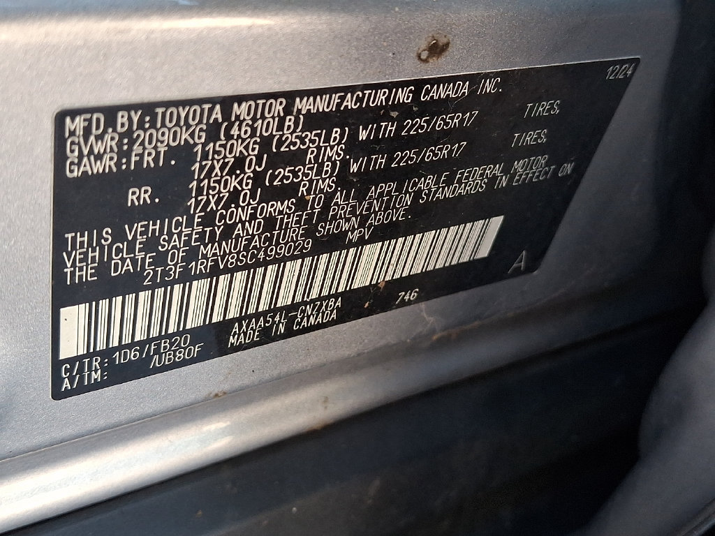 Used 2025 Toyota RAV4 LE AWD/4WD image 28
