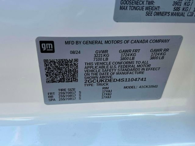 Certified 2025 Chevrolet Silverado 1500 LT w/ Protection Package AWD/4WD image 20