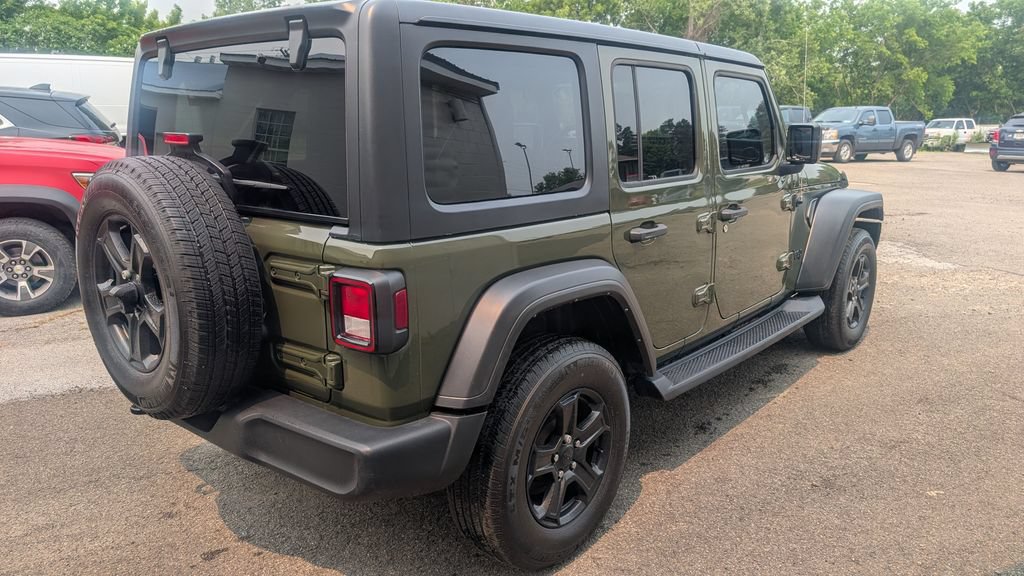 Used 2022 Jeep Wrangler Unlimited Sport AWD/4WD image 4