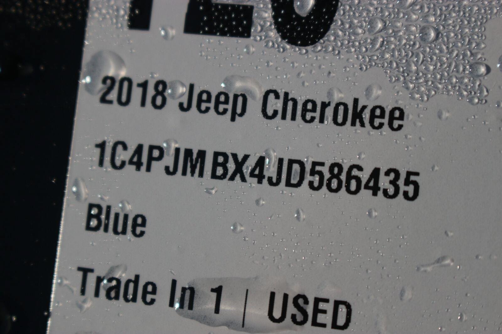 Used 2018 Jeep Cherokee Trailhawk w/ Quick Order Package 27L AWD/4WD image 40