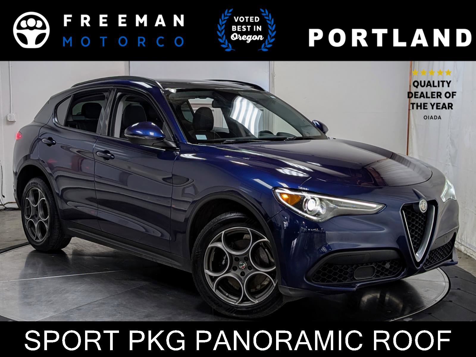 Used 2018 Alfa Romeo Stelvio Sport w/ Quick Order Package 22J Sport