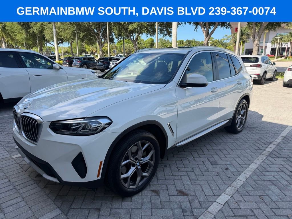 Used 2022 BMW X3 sDrive30i w/ Premium Package RWD image 1