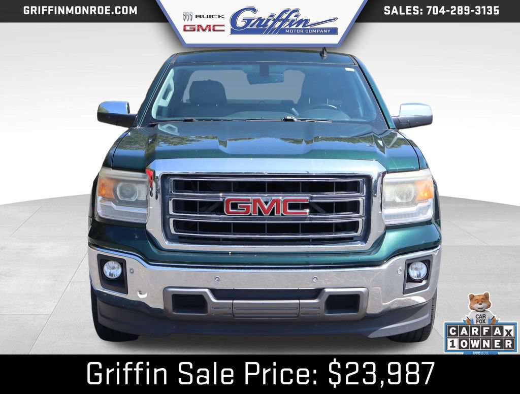 Used 2014 GMC Sierra 1500 SLT w/ SLT Crew Cab Value Package RWD image 9
