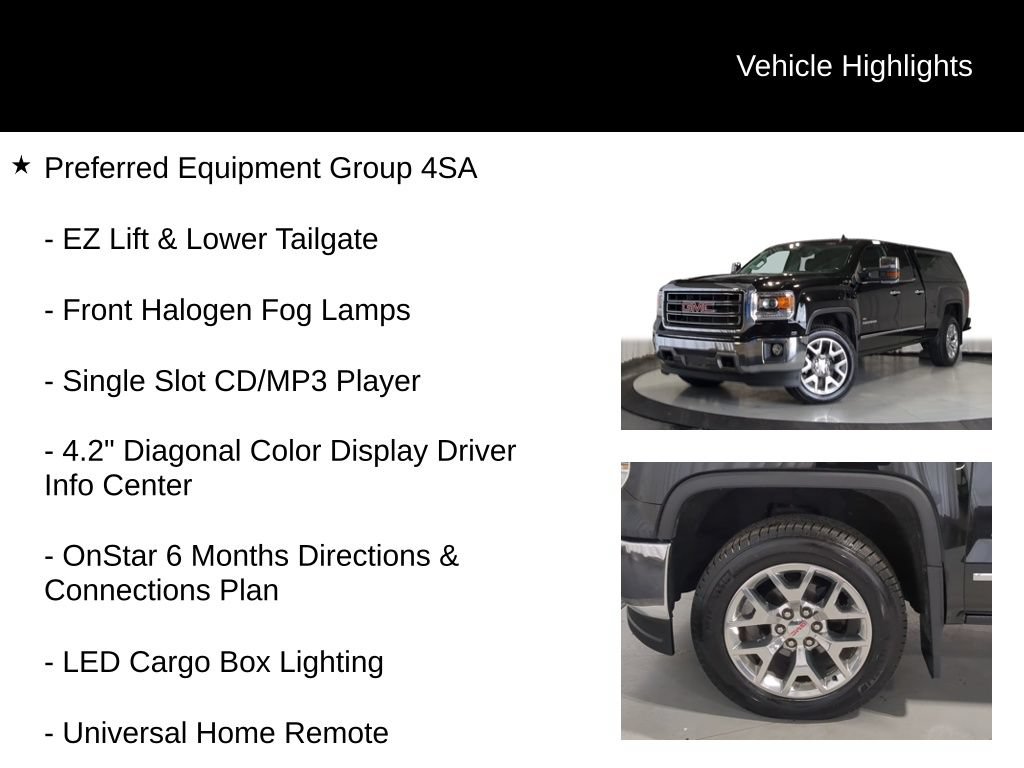 Used 2015 GMC Sierra 1500 SLT w/ Max Trailering Package AWD/4WD image 25