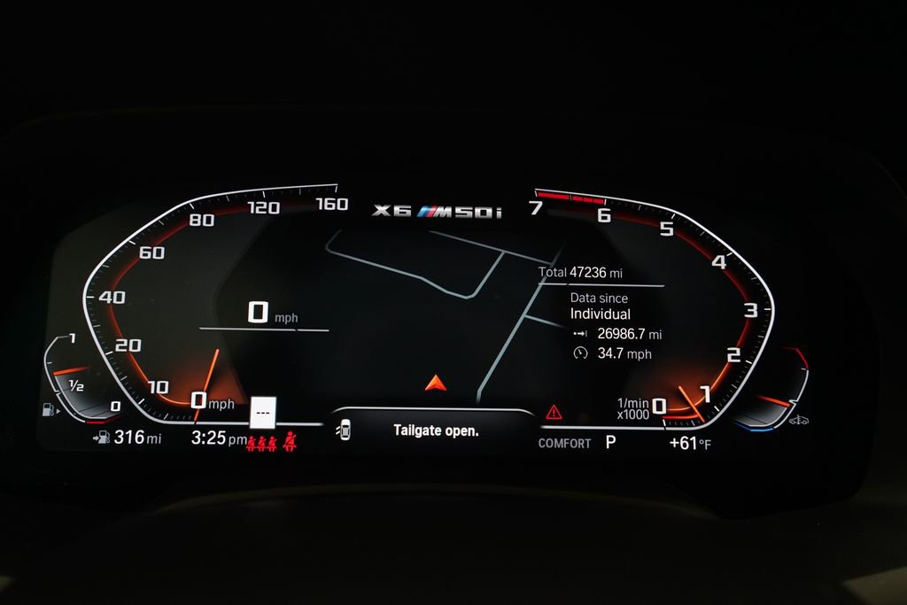 Used 2020 BMW X6 M50i w/ Premium Package AWD/4WD image 2