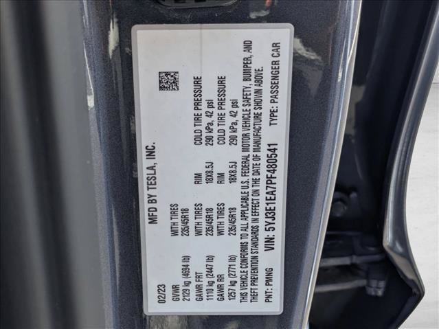 Used 2023 Tesla Model 3 Standard Range RWD image 26