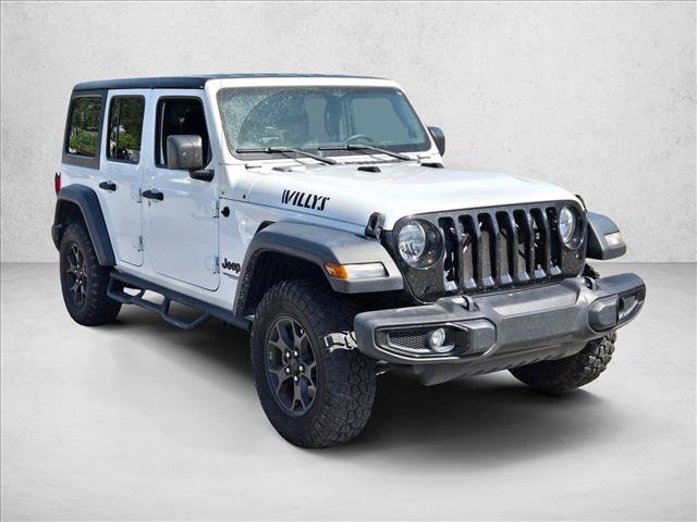 Used 2021 Jeep Wrangler Unlimited Sport AWD/4WD image 3