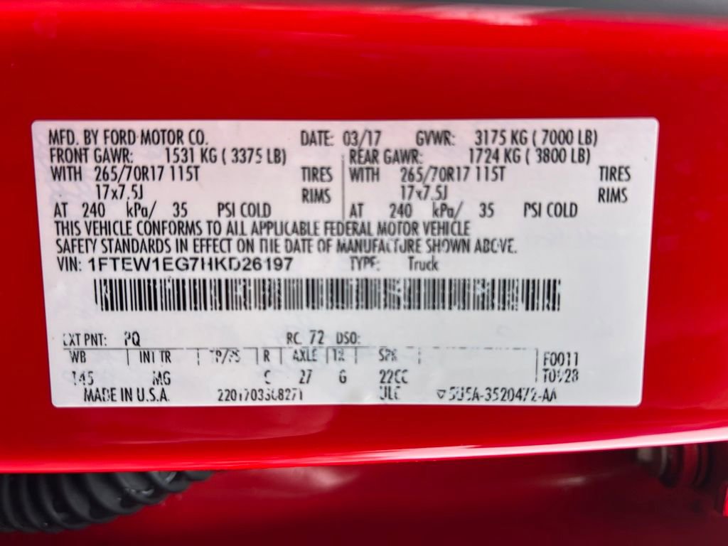 Used 2017 Ford F150 XLT image 29