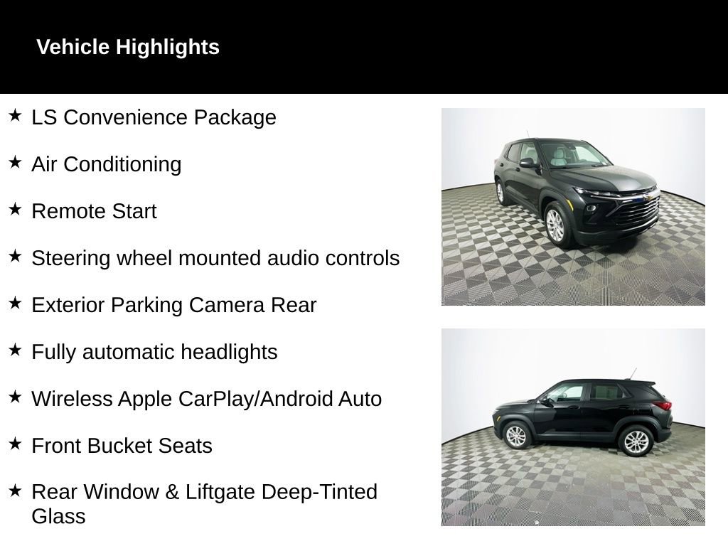 Used 2024 Chevrolet TrailBlazer LS w/ LS Convenience Package image 2