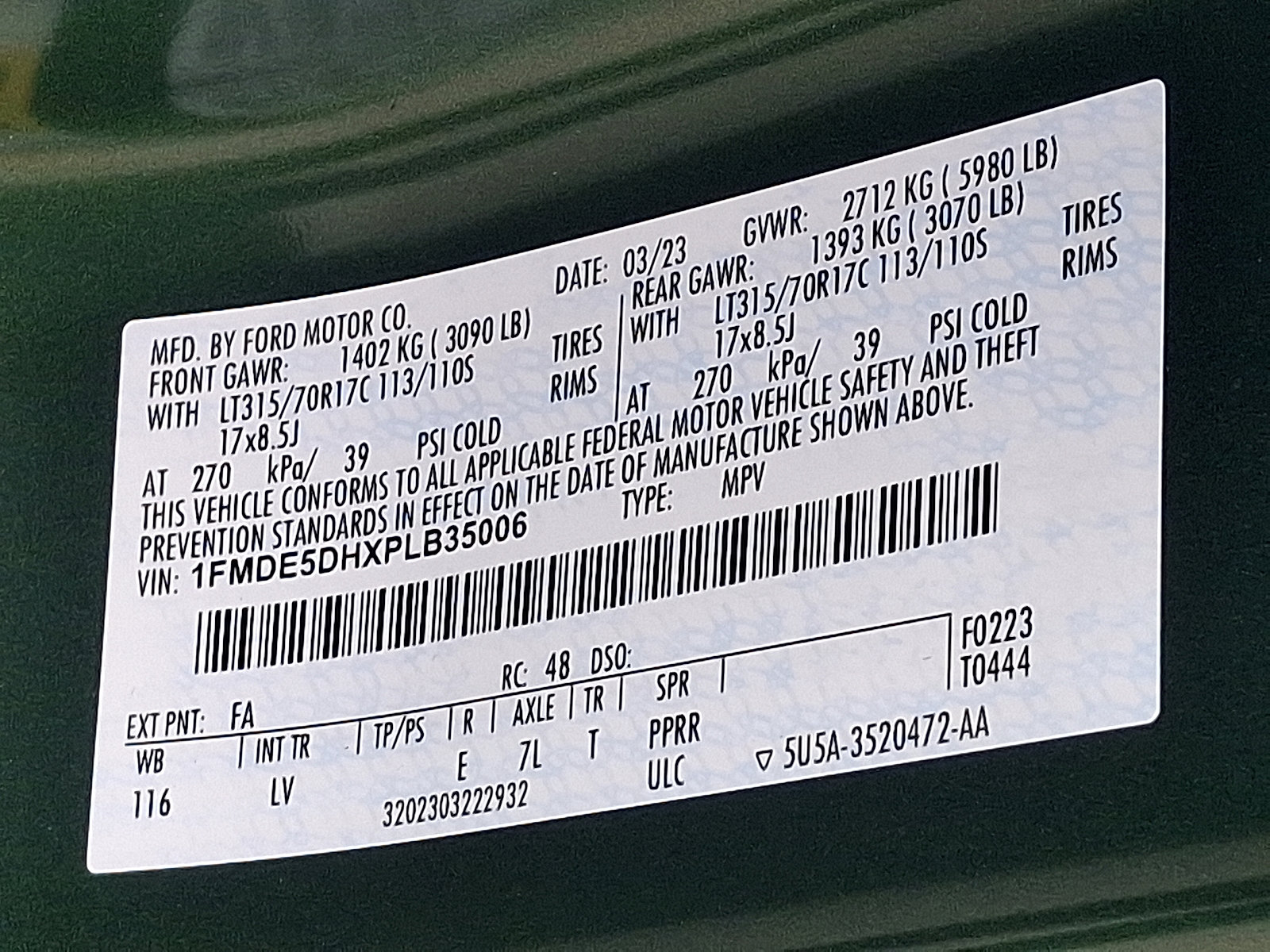 Certified 2023 Ford Bronco Big Bend w/ Sasquatch Package image 26