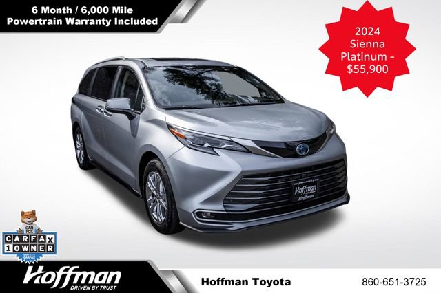 Certified 2024 Toyota Sienna Platinum