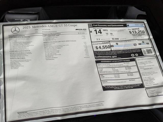 New 2025 Mercedes-Benz AMG GT 55 image 19