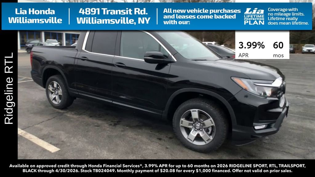 New 2026 Honda Ridgeline RTL image 2