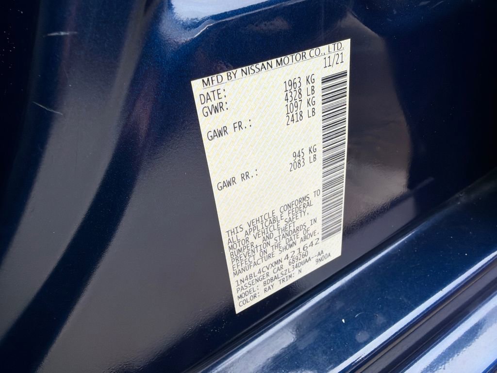 Used 2021 Nissan Altima 2.5 SR w/ SR Premium Package image 32