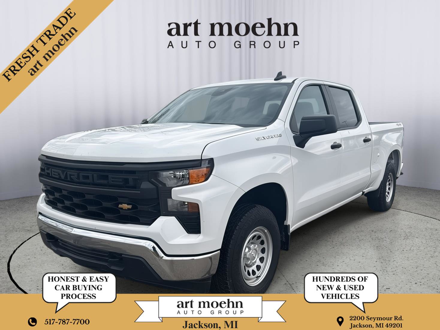 Used 2024 Chevrolet Silverado 1500 W/T w/ WT Value Package AWD/4WD image 1