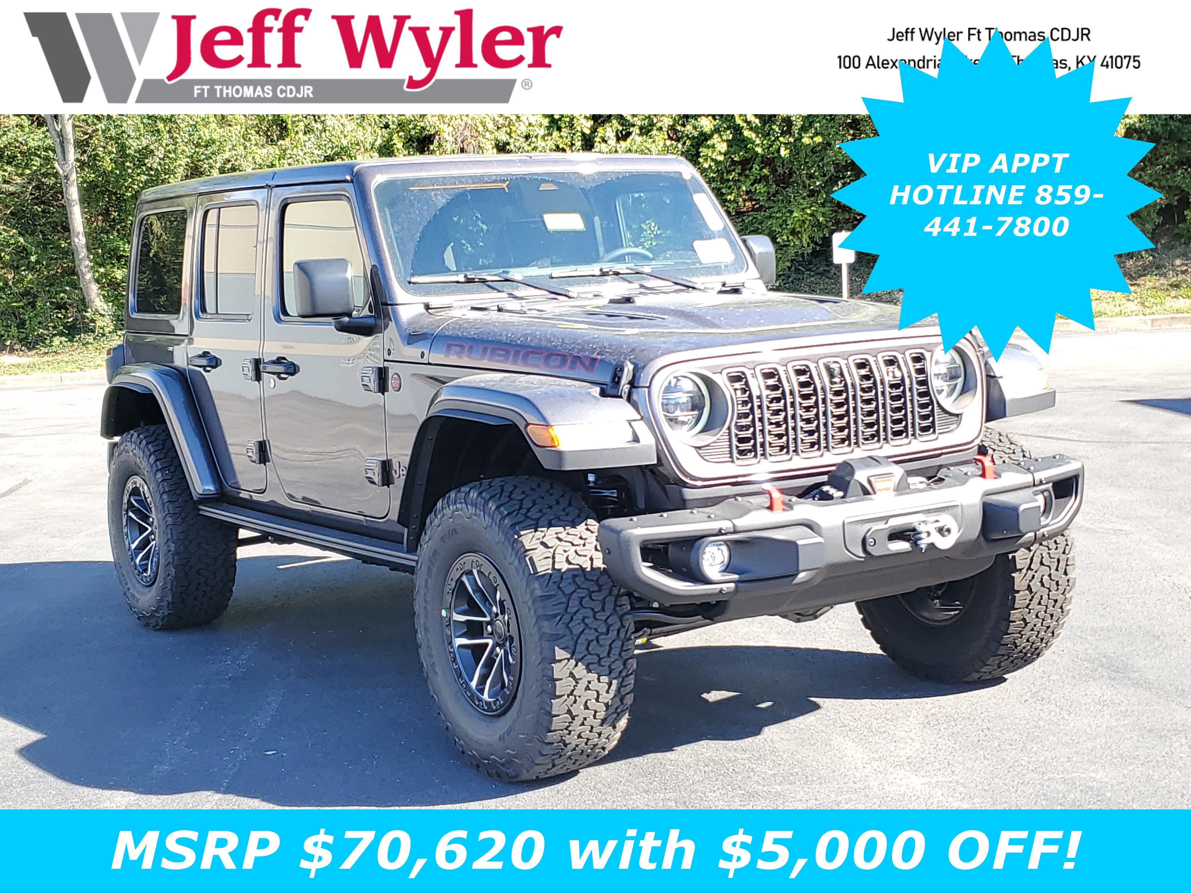 New 2026 Jeep Wrangler Unlimited Rubicon image 1