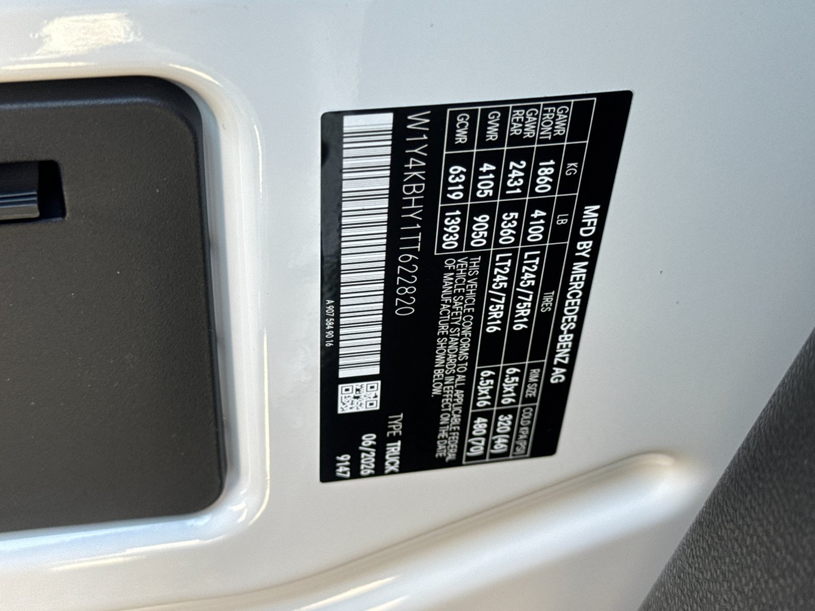 New 2026 Mercedes-Benz Sprinter 2500 image 27