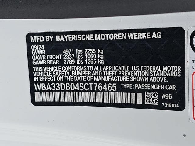 Used 2025 BMW 430i Convertible w/ Premium Package RWD image 34
