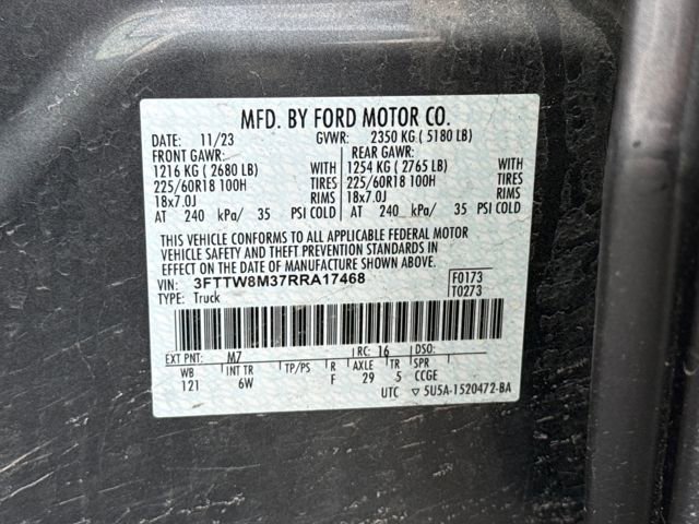 Used 2024 Ford Maverick Lariat w/ Black Appearance Package image 24