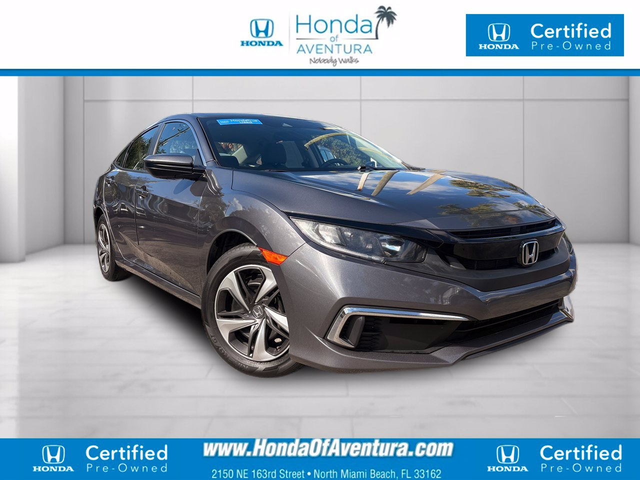 Certified 2021 Honda Civic LX image 1