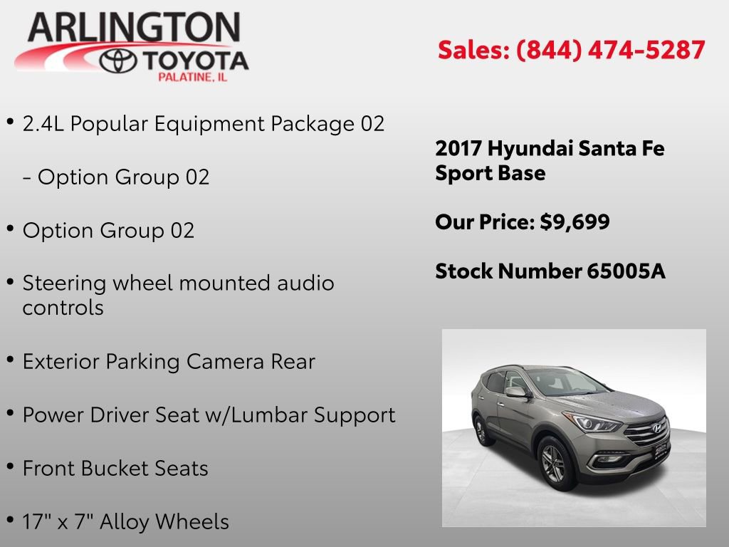 Used 2017 Hyundai Santa Fe Sport image 3