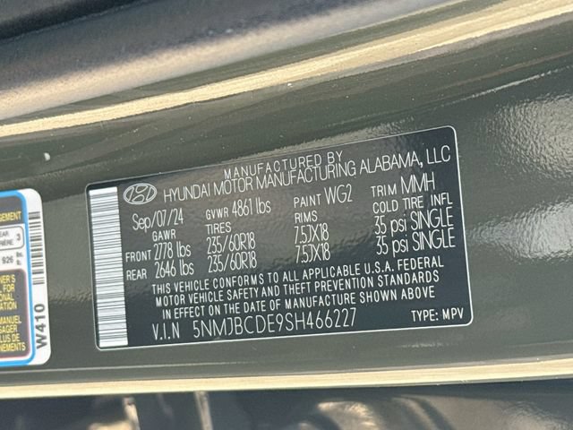Used 2025 Hyundai Tucson SEL AWD/4WD image 36