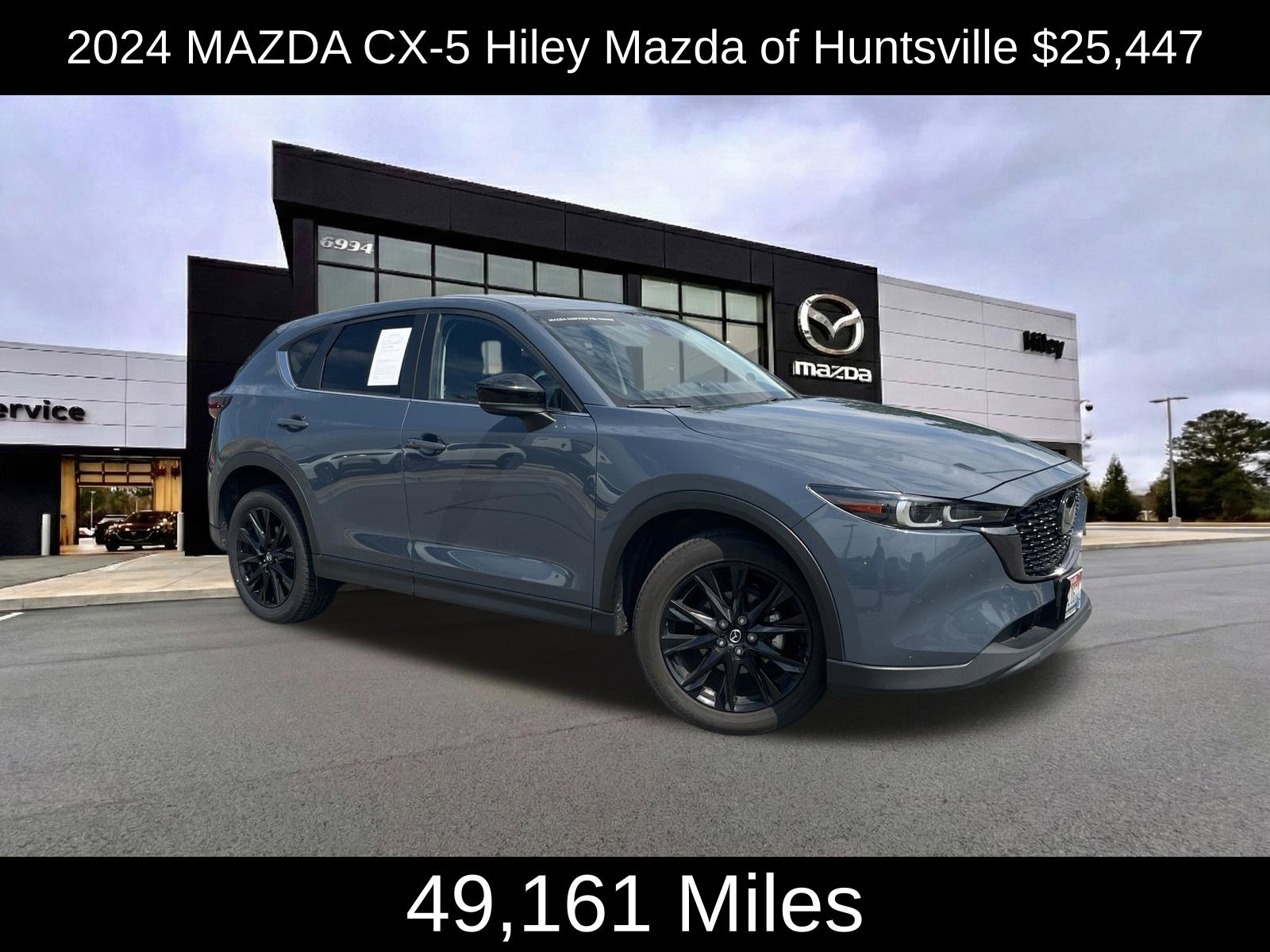 Certified 2024 MAZDA CX-5 Carbon Edition AWD/4WD image 1