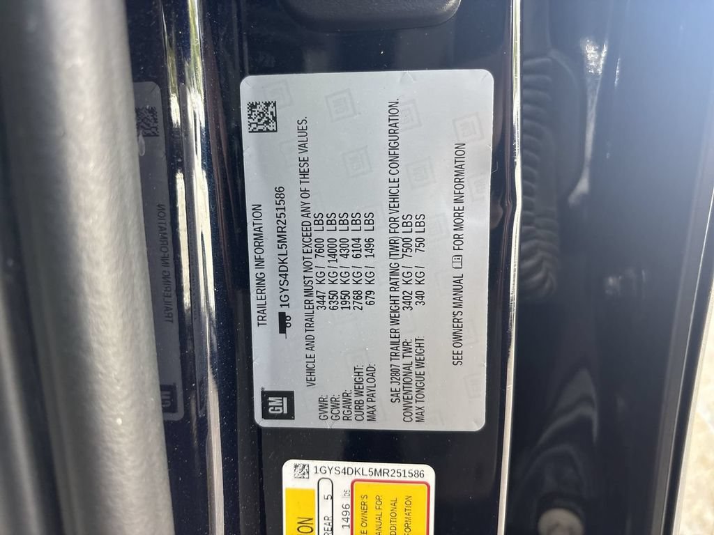 Certified 2021 Cadillac Escalade Premium Luxury Platinum AWD/4WD image 35