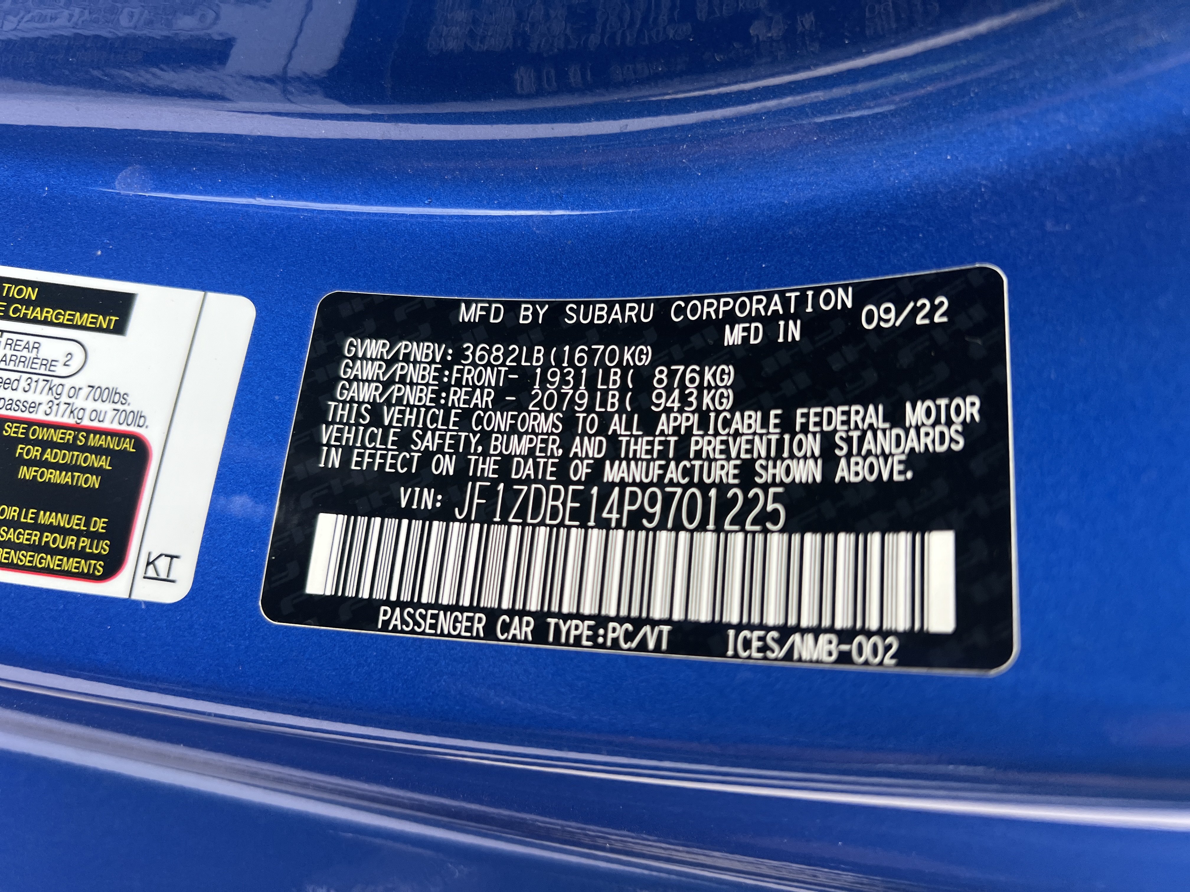 Used 2023 Subaru BRZ Limited RWD image 29