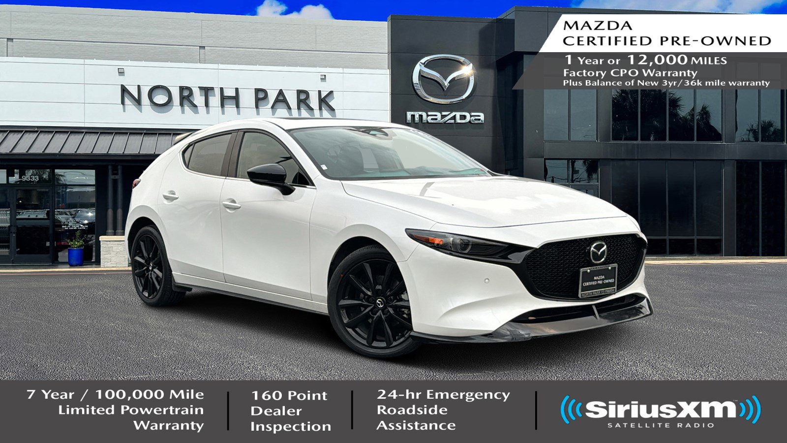 Certified 2025 MAZDA MAZDA3 Hatchback w/Premium Plus Pkg