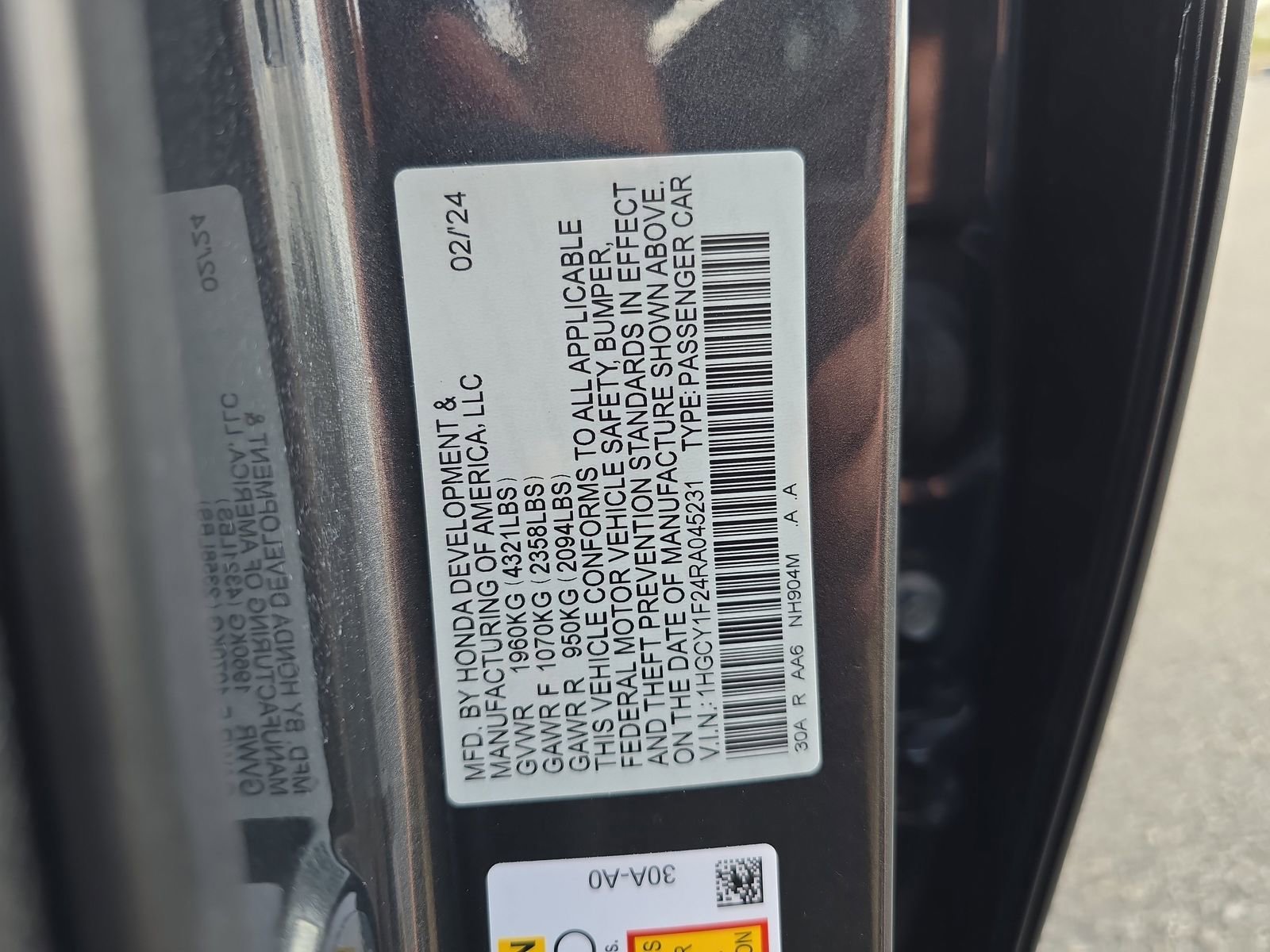 Used 2024 Honda Accord LX image 27