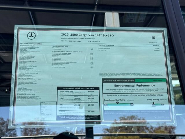 New 2025 Mercedes-Benz Sprinter 2500 image 26
