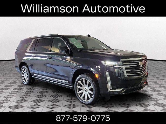 Certified 2022 Cadillac Escalade ESV Premium Luxury Platinum w/ Heavy-Duty Trailer Package