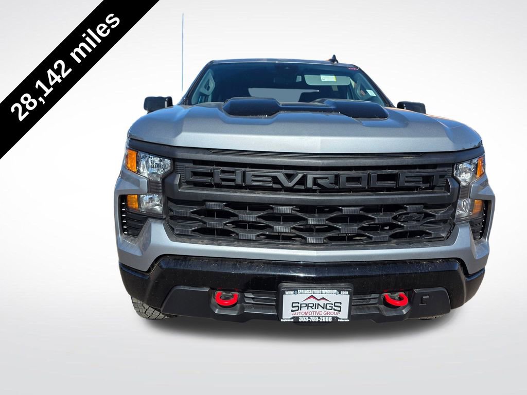 Used 2024 Chevrolet Silverado 1500 Custom Trail Boss w/ LPO, Dark Essentials Package AWD/4WD video 2