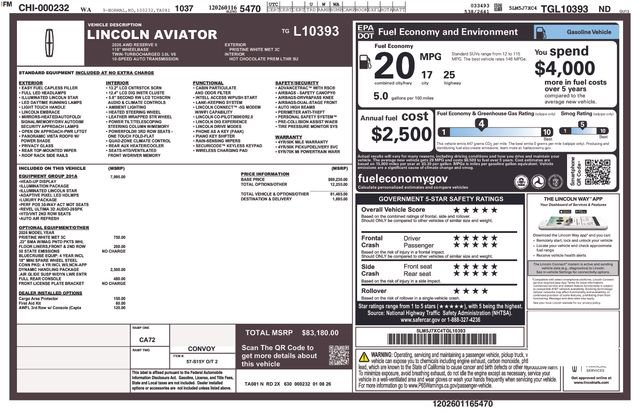 New 2026 Lincoln Aviator Reserve image 30