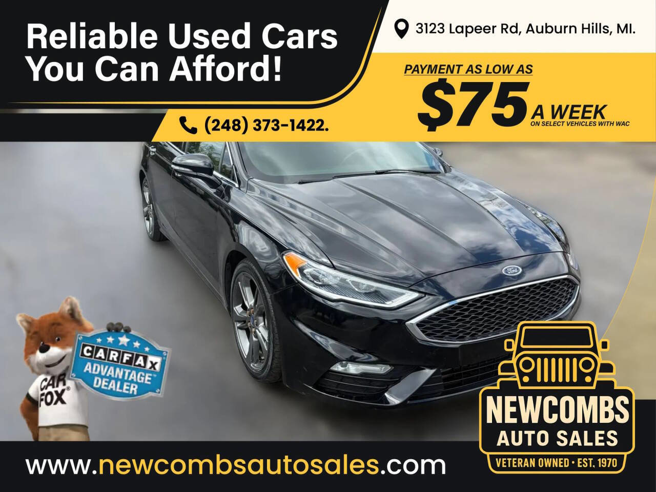 Used 2017 Ford Fusion Sport